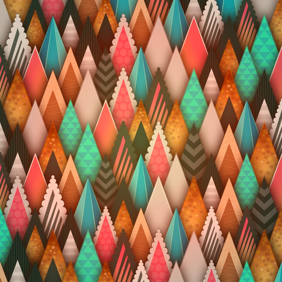 Design decorative brown abstract