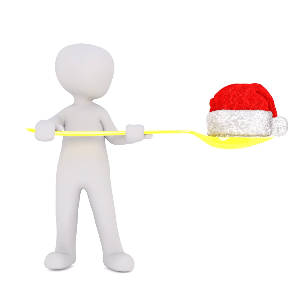 Isolated christmas 3d model