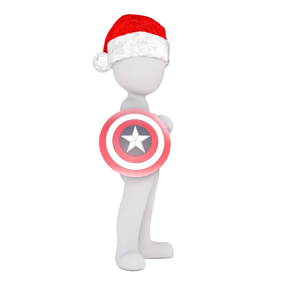 3d santa hat christmas santa hat