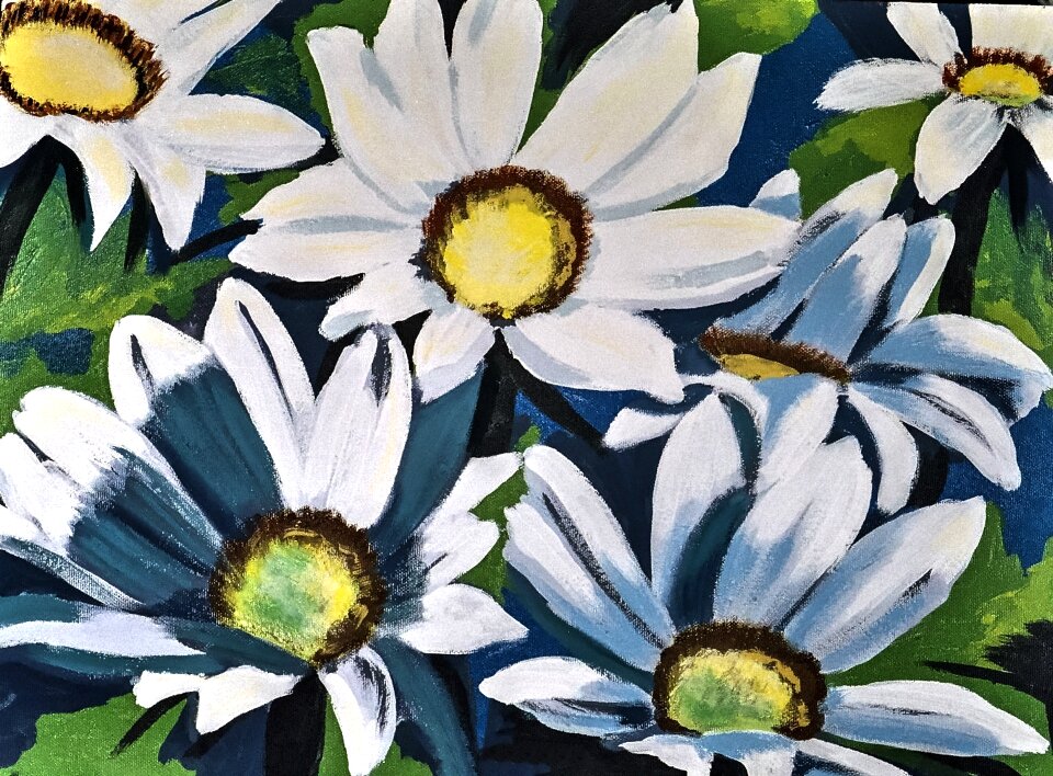 Brush strokes canvas Free illustrations