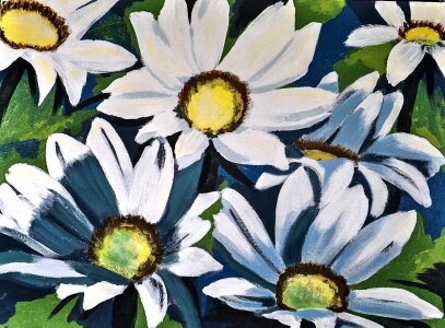 Brush strokes canvas Free illustrations