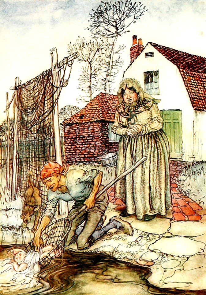 Arthur rackham fantasy enchanted