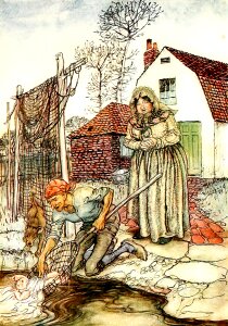 Arthur rackham fantasy enchanted