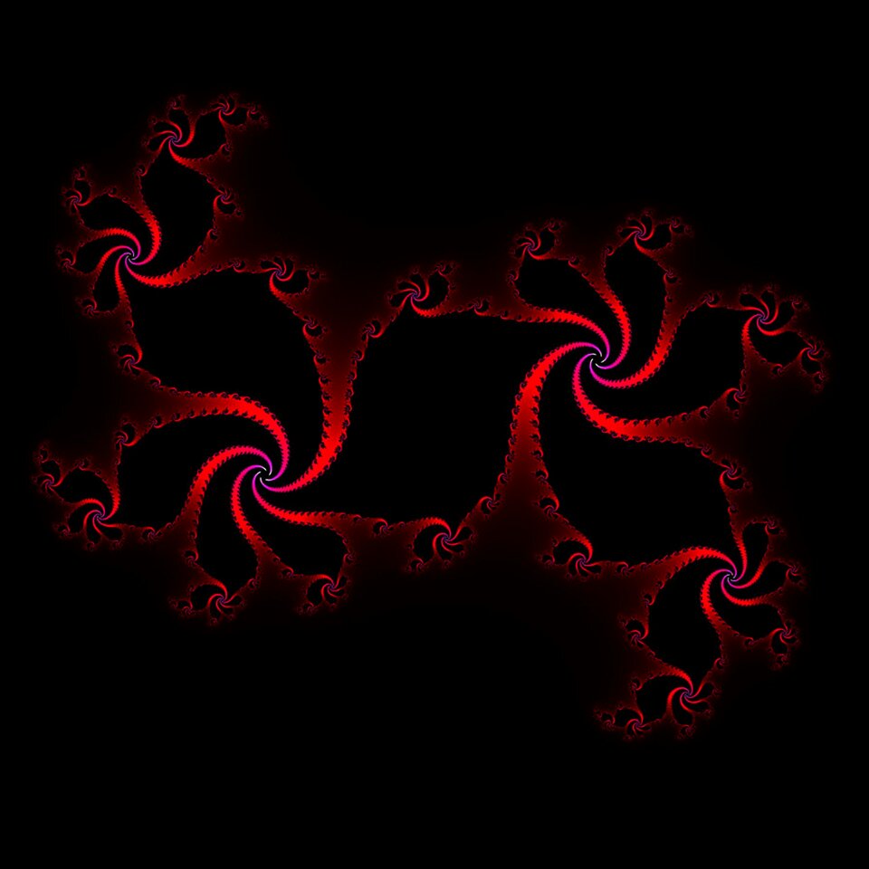 Fantasy abstract black creative