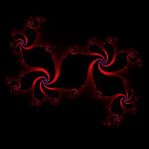 Fantasy abstract black creative