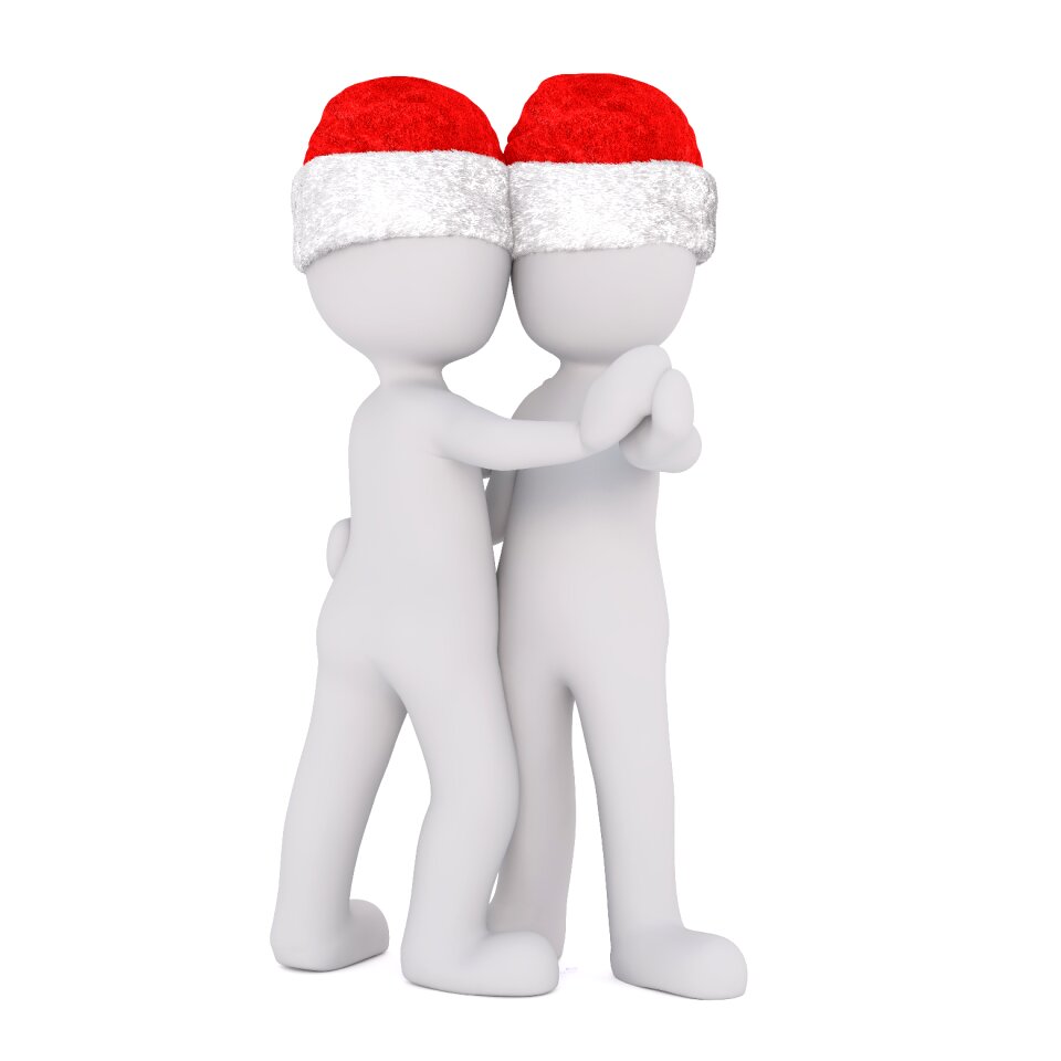 Isolated christmas 3d model