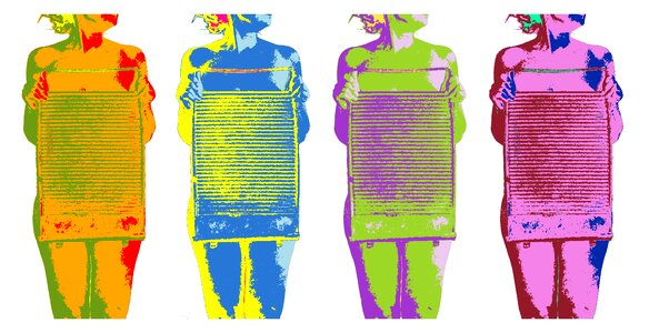Popart art sport
