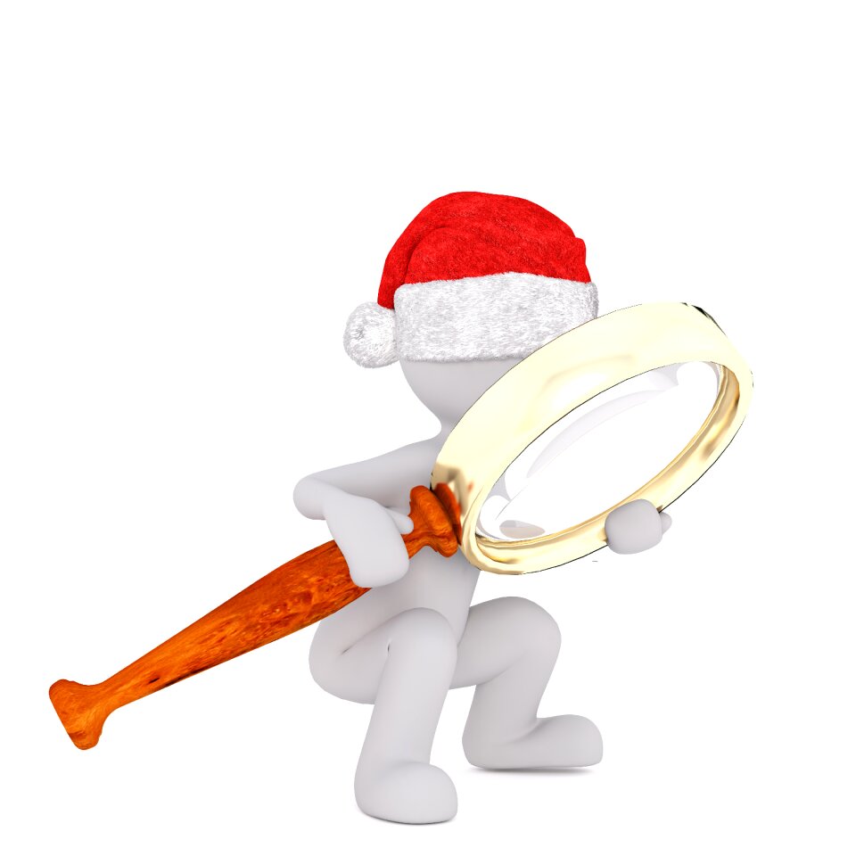 Isolated christmas 3d model