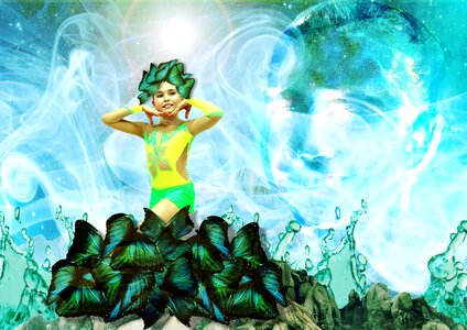 Gymnast joy Free illustrations