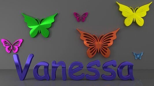 3d name Free illustrations