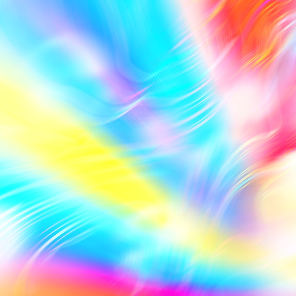 Colorful blue yellow