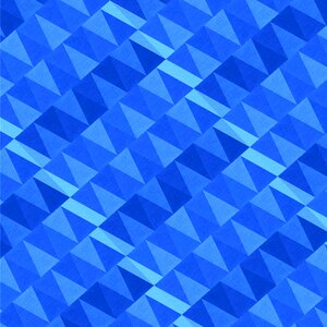 Diagonal geometric blue