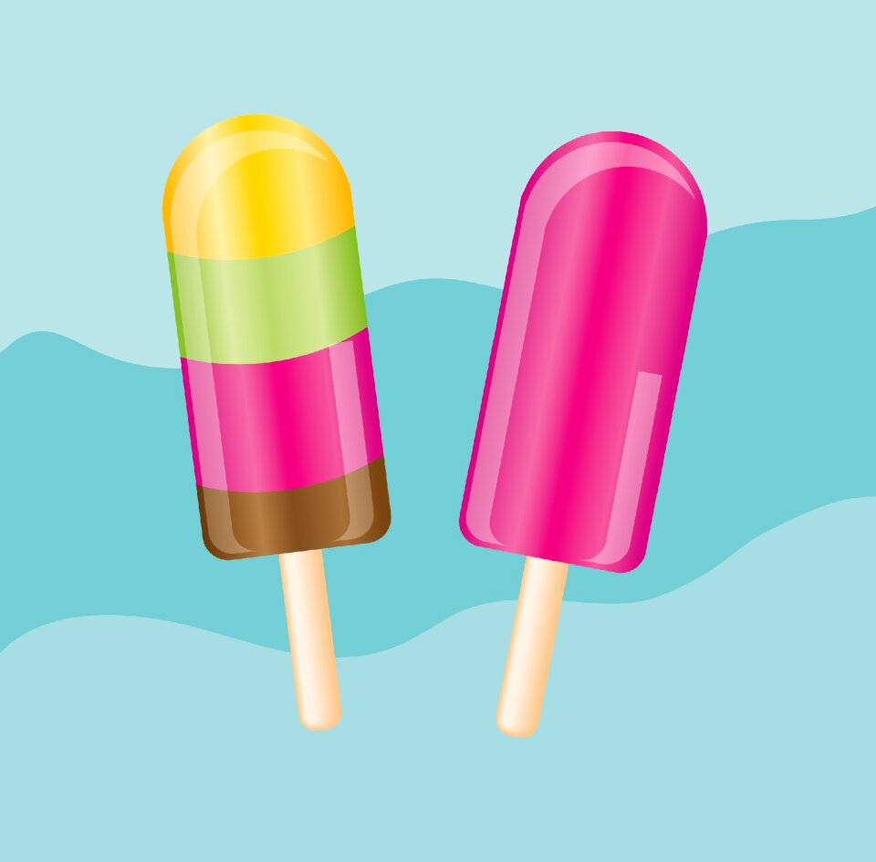 Cold cool treat sweet