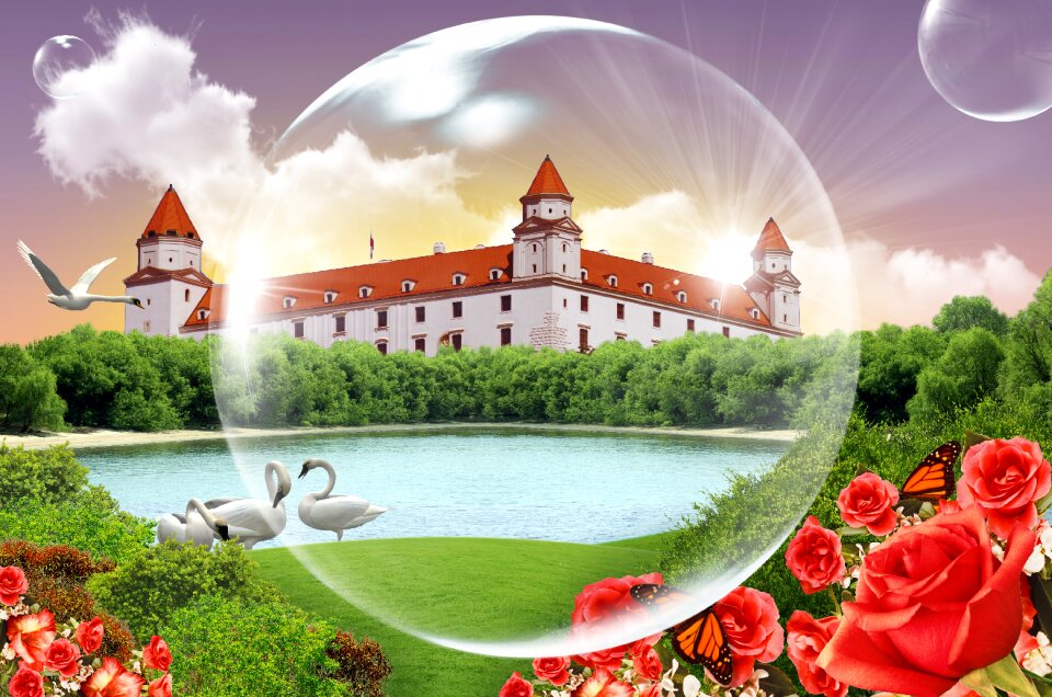 Castle the capital city of slovakia