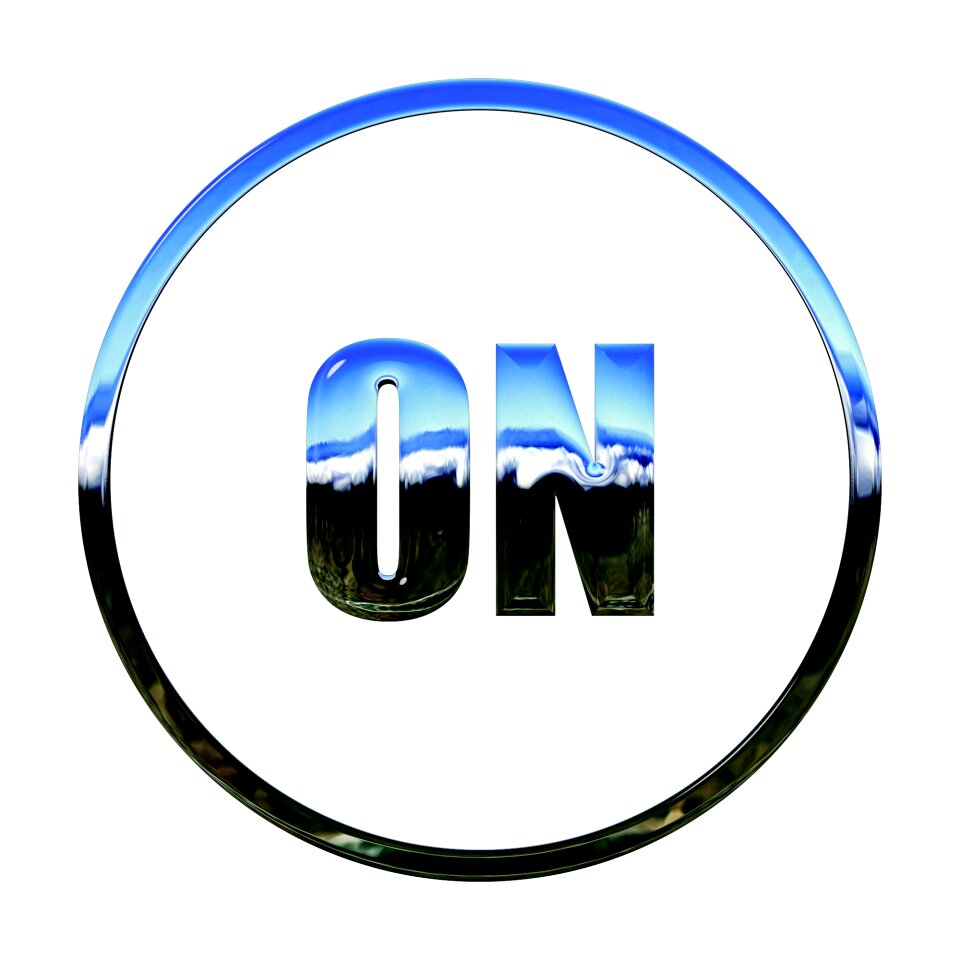 Power symbol button