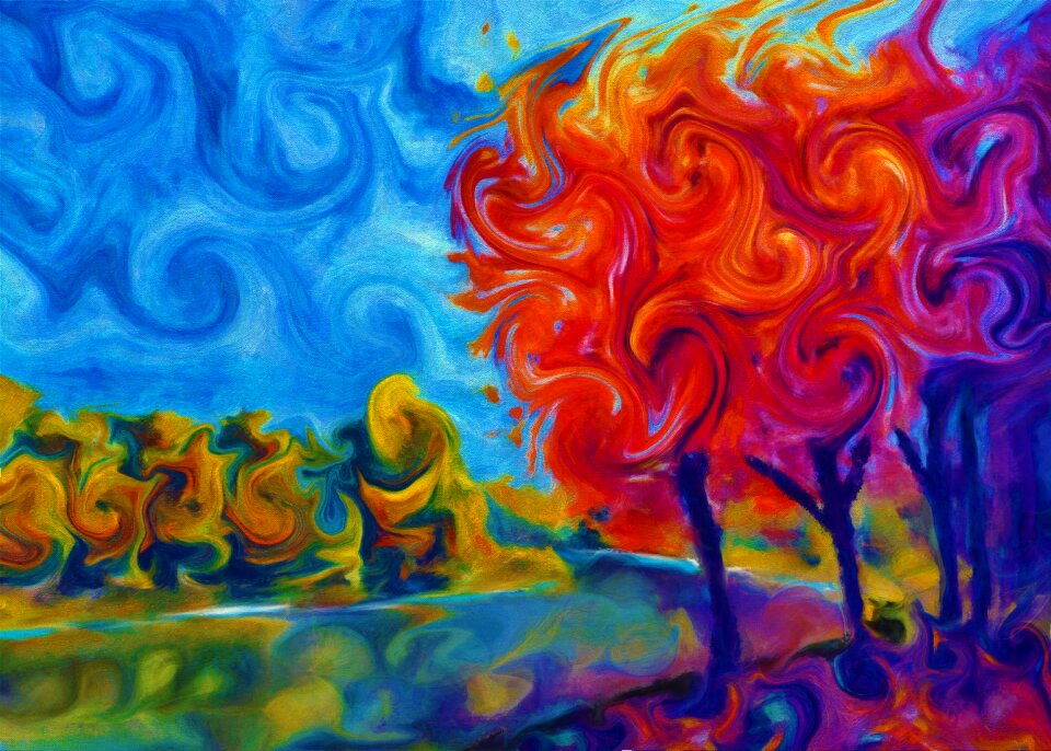 Brush art artistic