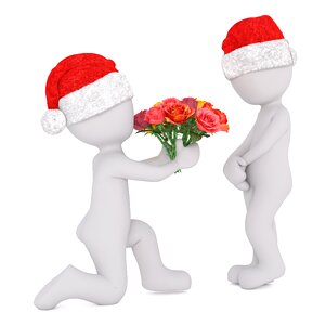 3d santa hat christmas santa hat
