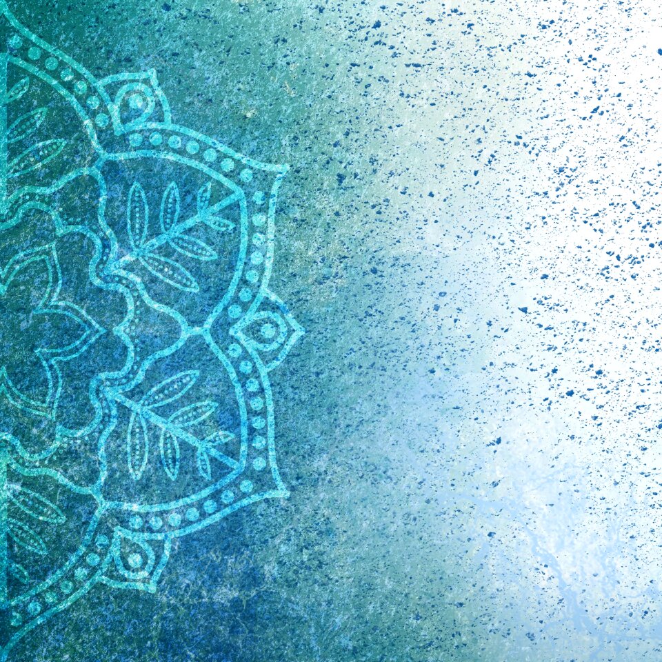 Pattern text green
