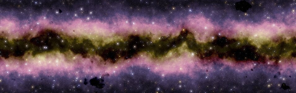 Milky way space night