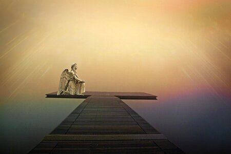 Faith hope guardian angel