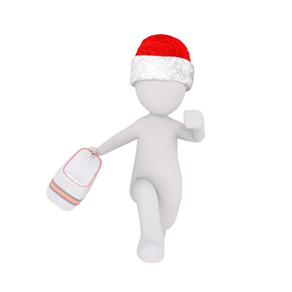 Full body white christmas