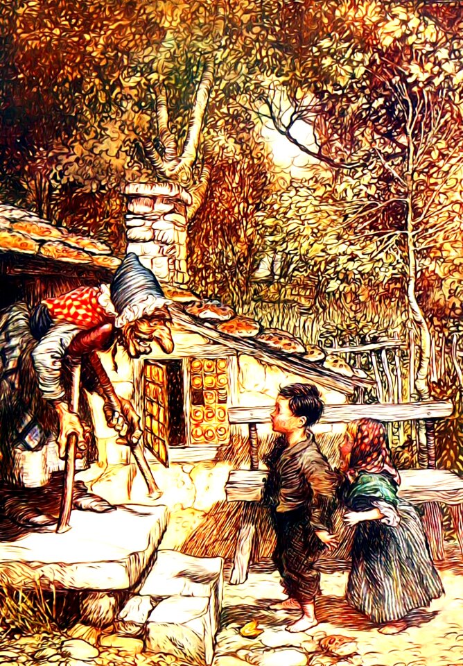 Fantasy vintage arthur rackham