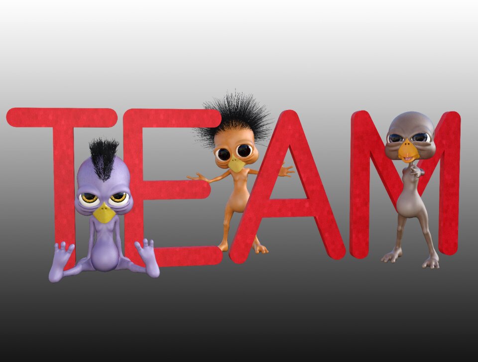 Teamwork people business