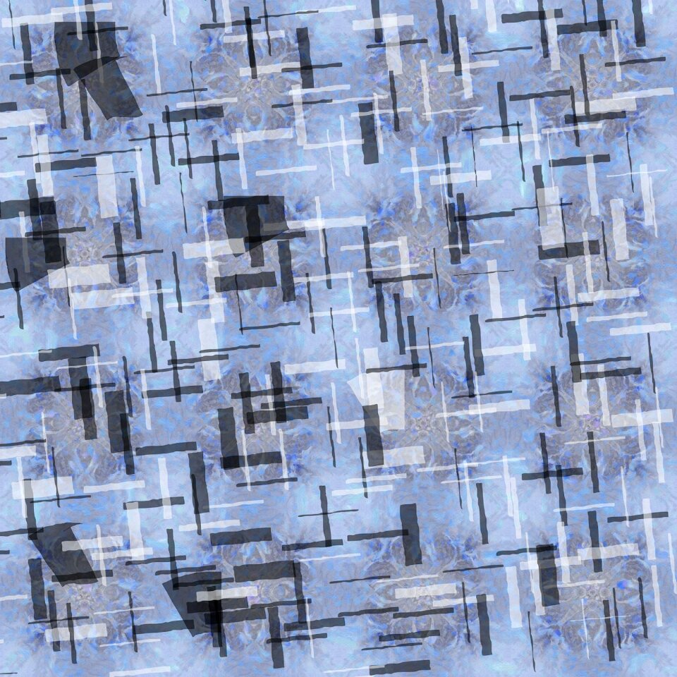Geometric blue abstract Free illustrations