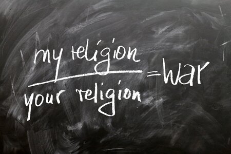 Different islam christianity