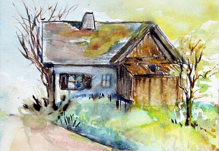 Watercolour painting Free illustrations
