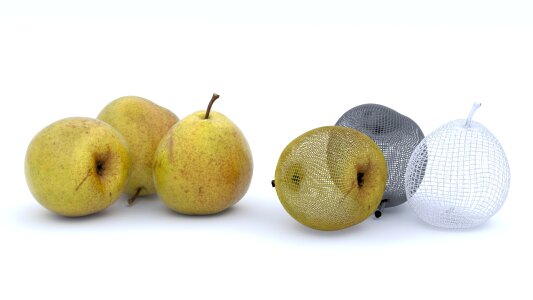 Food apple green