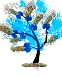 Blue imagination Free illustrations