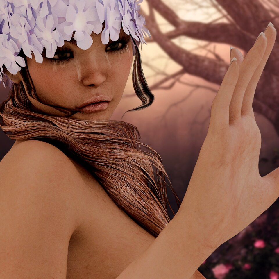 Naked erotic breasts
