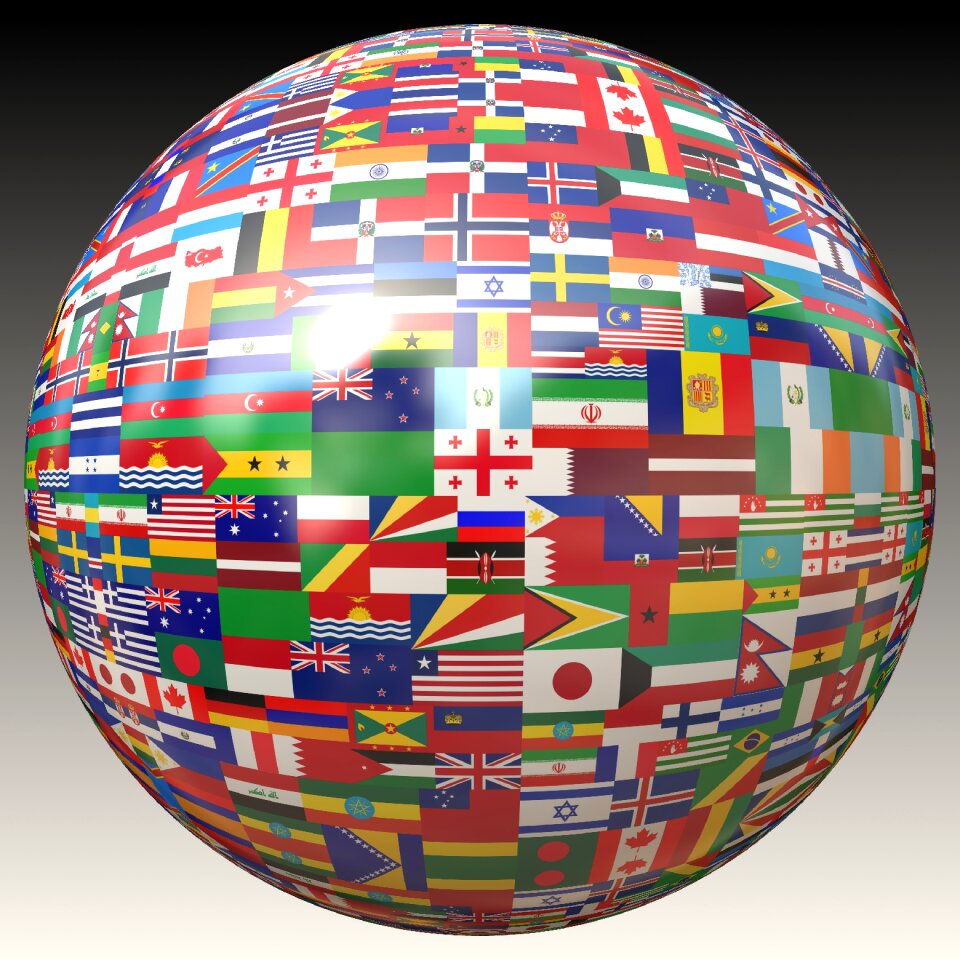 Flag global globalization