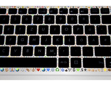 Emoji in between symbols