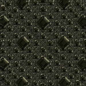 Green metallizer deco