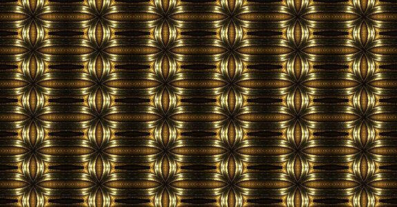 Gold decorative decoration