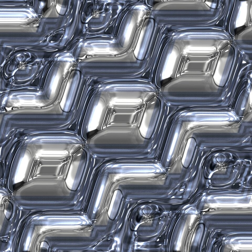 Metal art glass