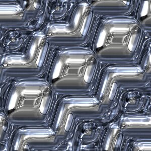 Metal art glass