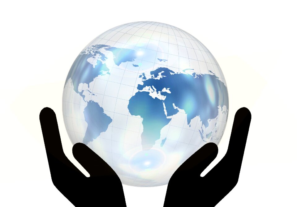 Globe earth world