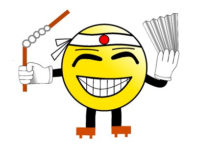 Cartoon happy cheerful