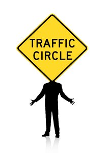 Warning triangle traffic sign warnschild