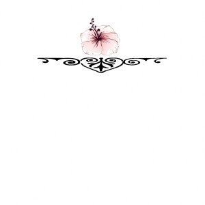 White plant art