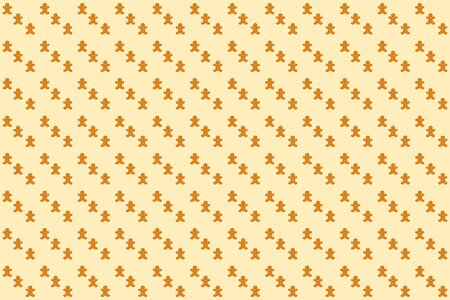 Christmas patterns gingerbread man background