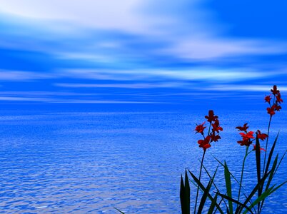 Sky clouds art