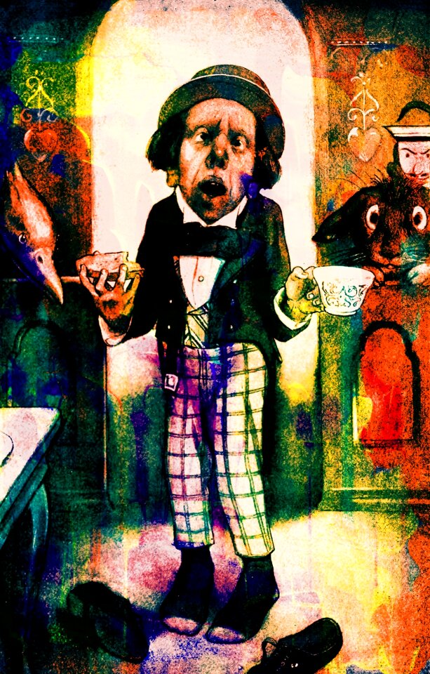 Old fashioned victorian grunge