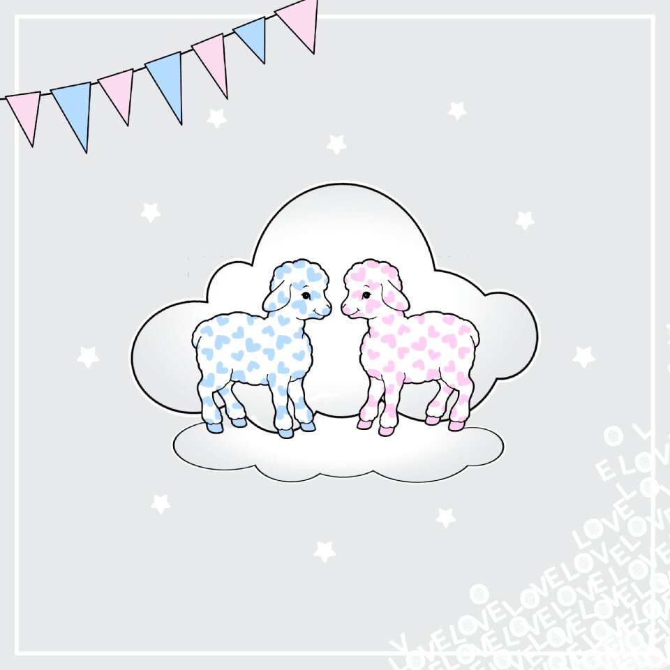Map twin Free illustrations