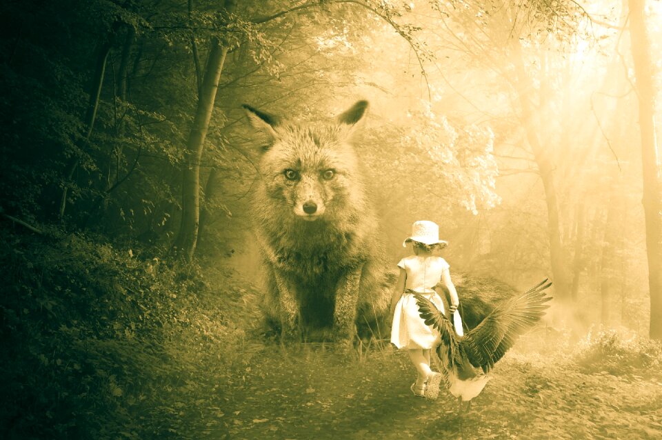 Forest mythical creatures lichtblick mood