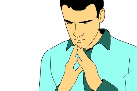 Prayer illustration Free illustrations