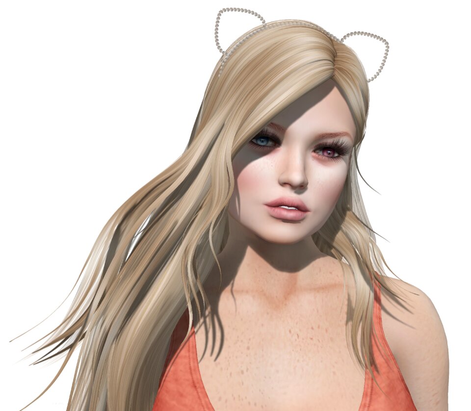 Hair cat ears resident